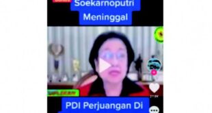 Megawati dikabarkan Meninggal Dunia