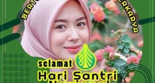 Yuk pasang twibbon hari santri nasional