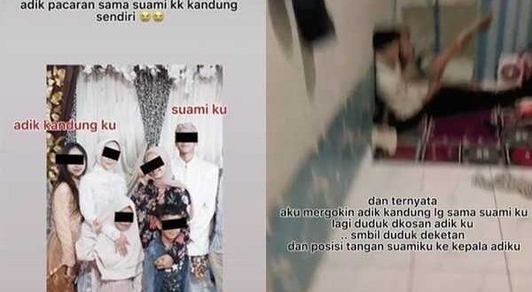 Viral suami selingkuh dengan adik sendiri