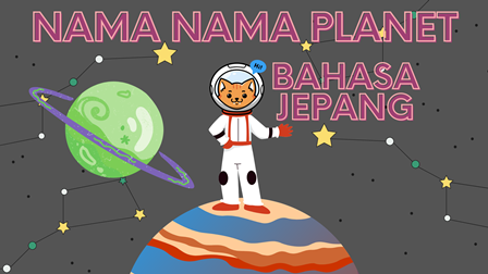 Nama Planet dalam Bahasa Jepang Lengkap