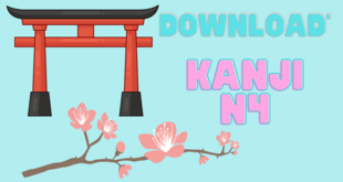 Download Kanji N4 agar lolos JLPT