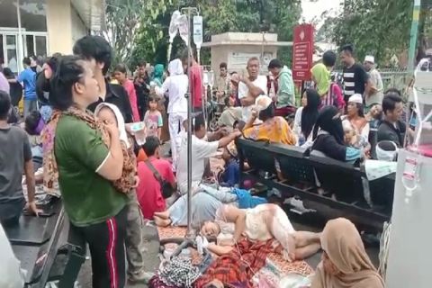 162 orang meninggal dunia saat gempa di Cianjur